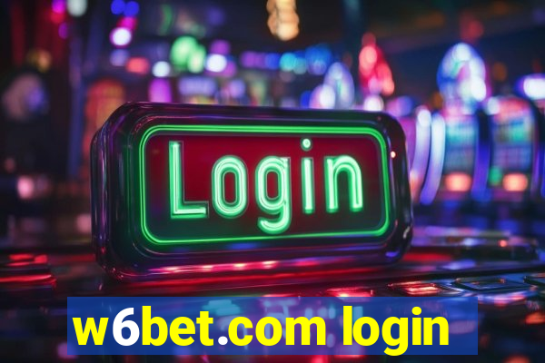 w6bet.com login